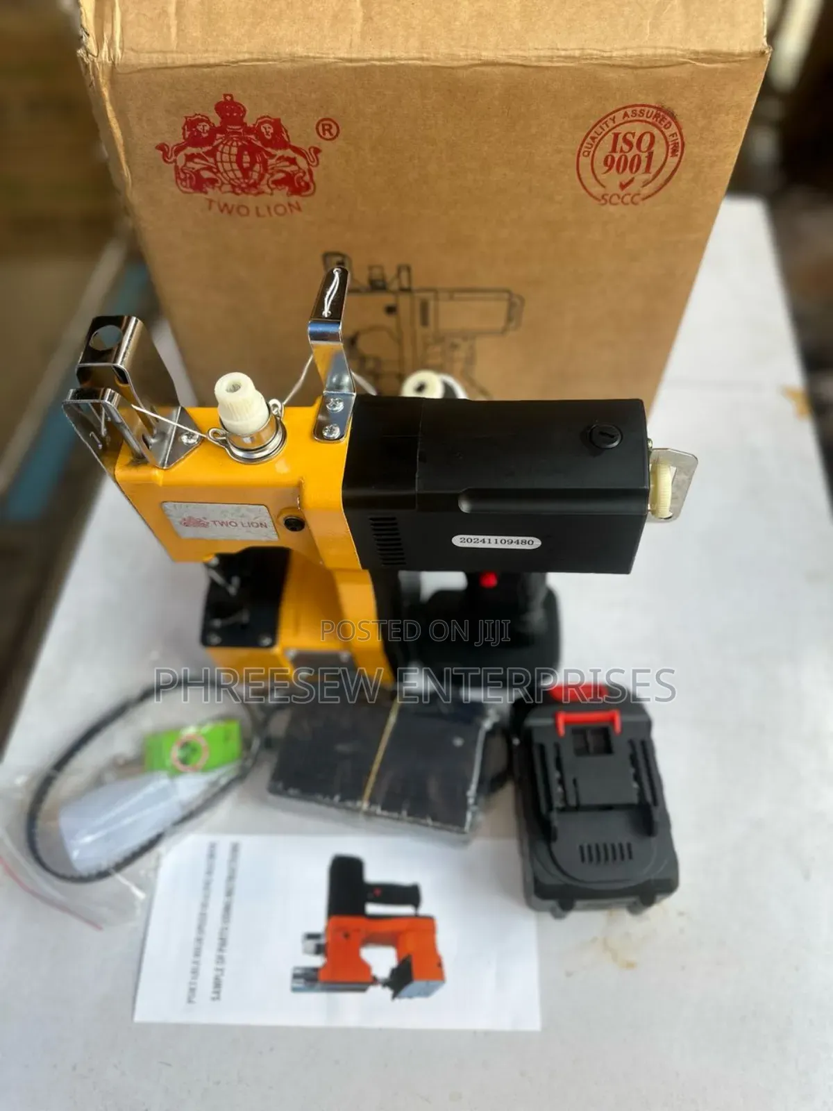 Rechargeable Handheld Bagclosing Machine