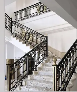 Executive Staircase Wrought Iron