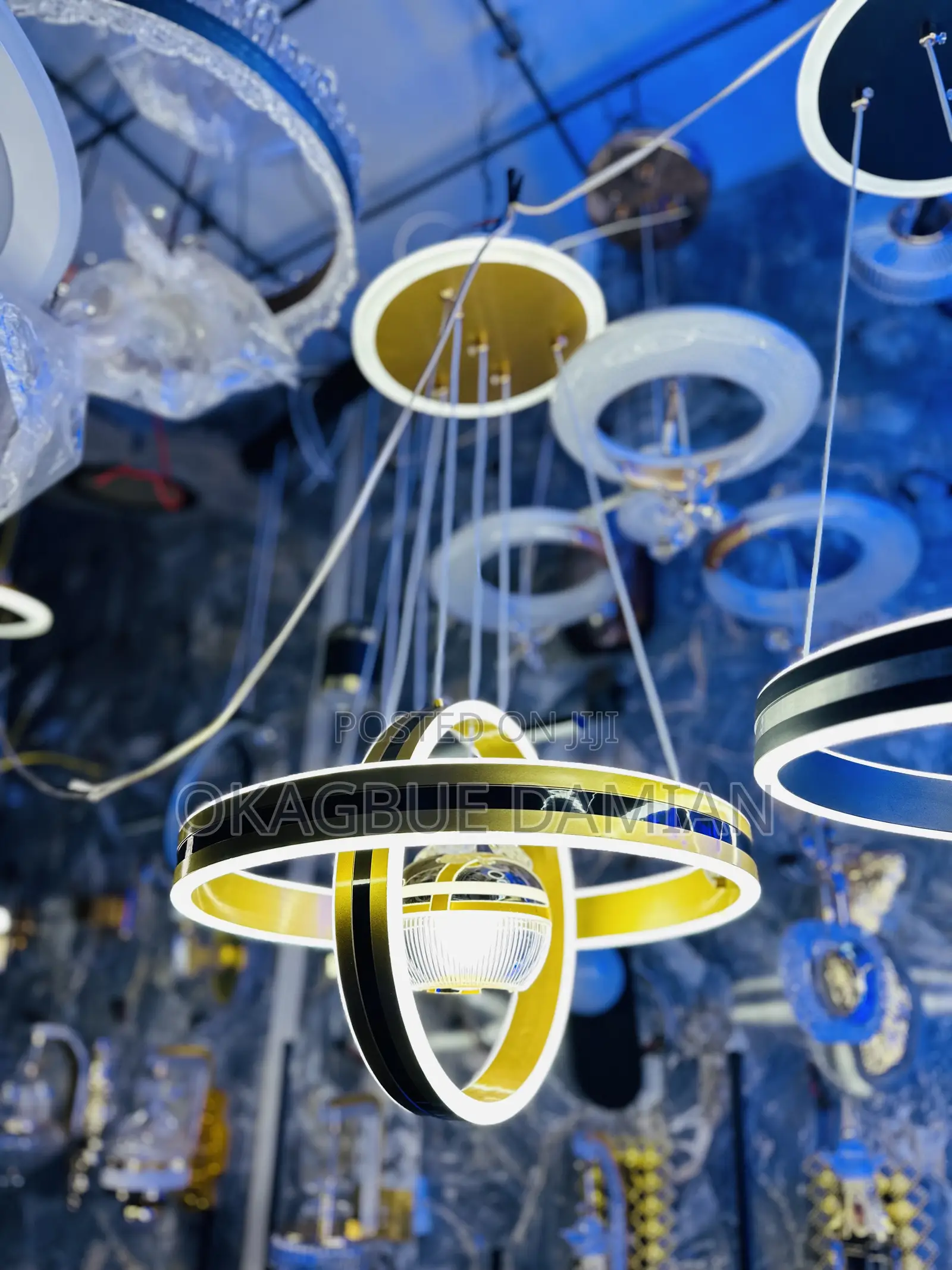 Double Ring Lighting 3 Colors