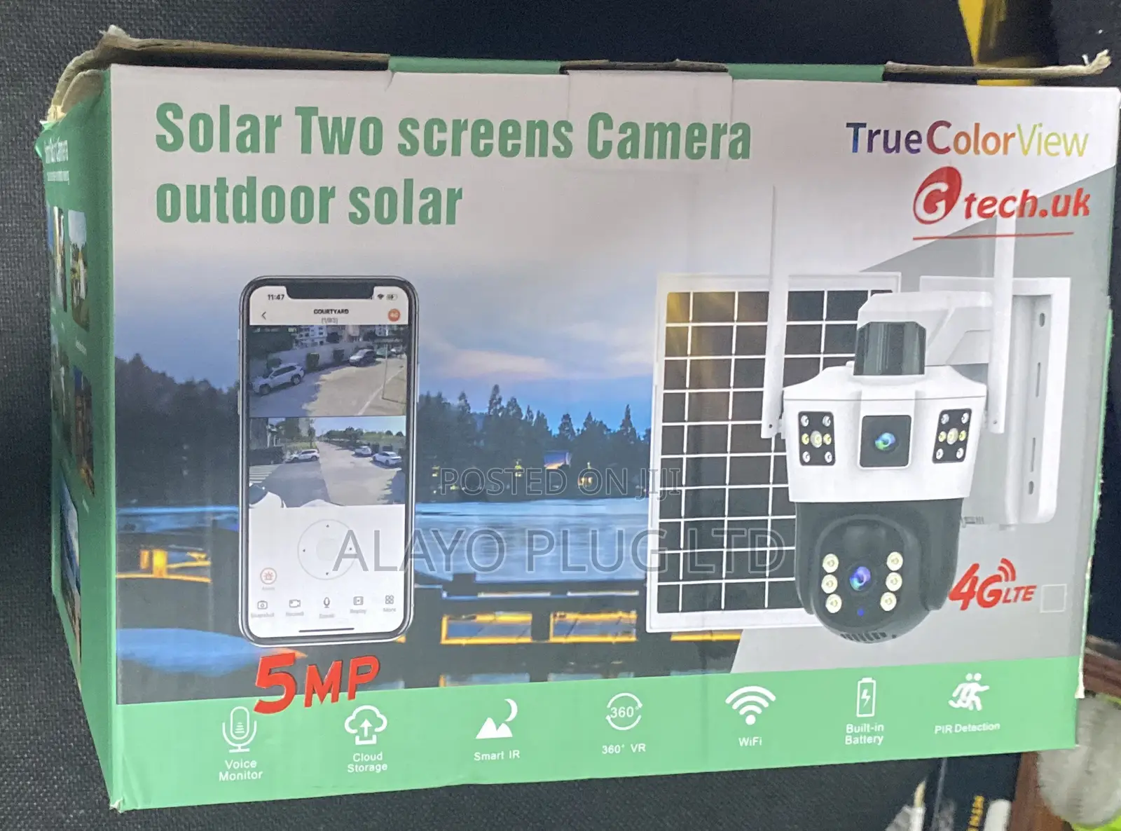 Solar Two Screens Camera 5mp
