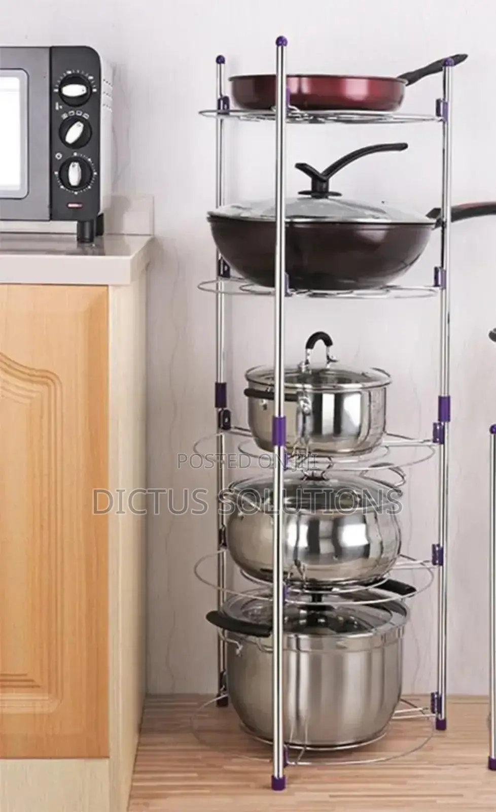 Kitchen Pot Stand Rack