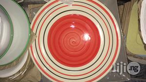 Gift Ceramic Flat Plate by 30pcs