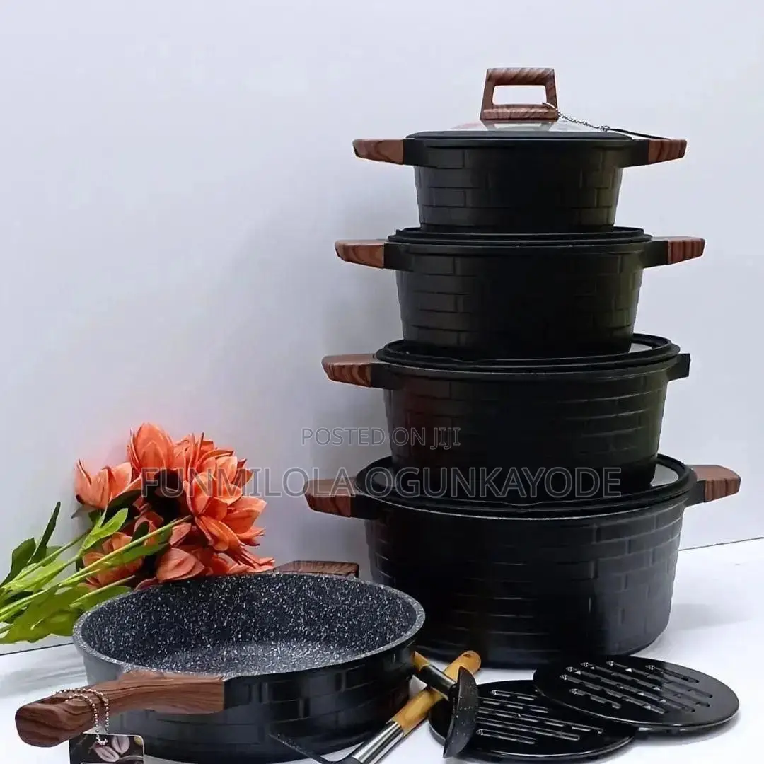 Block Granite Pot