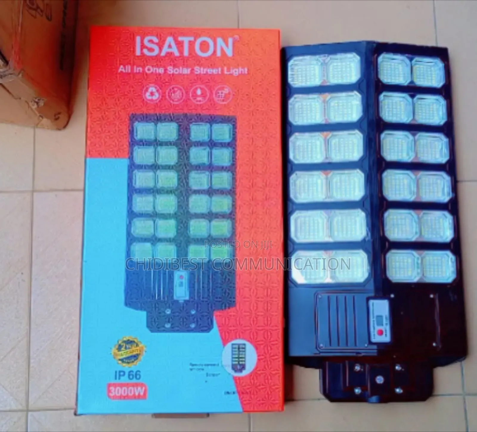 3000wts Isaton Solar Street Light Is Available