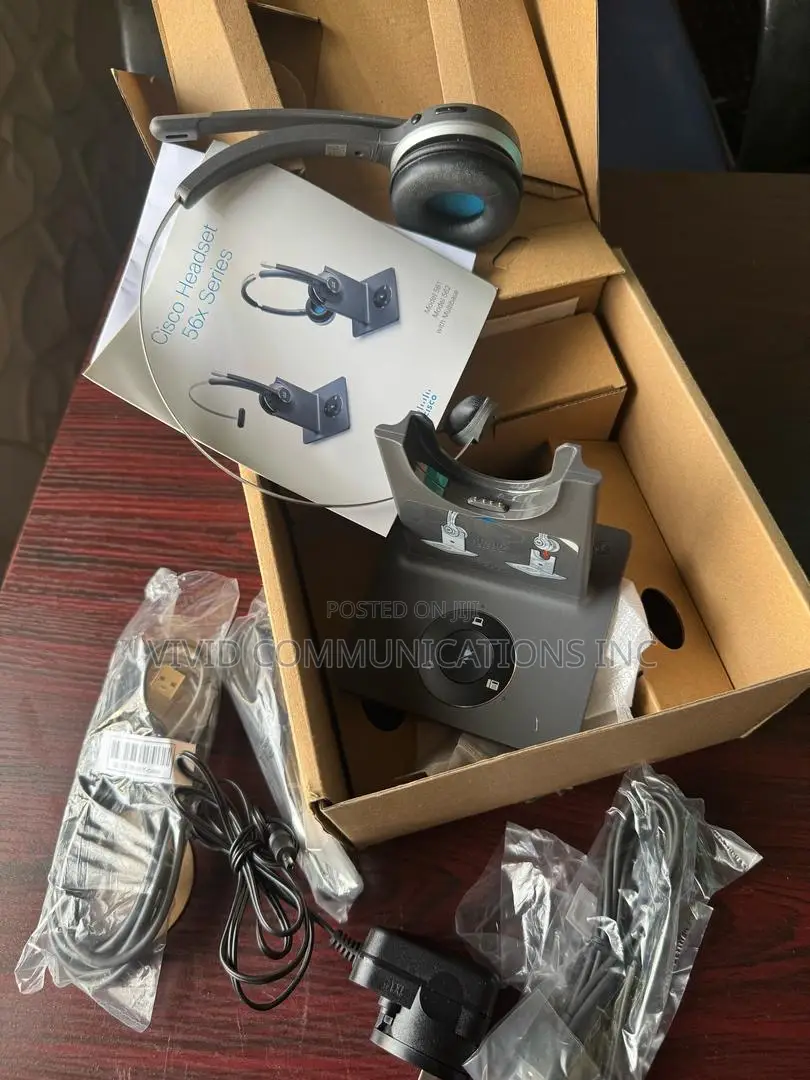Cisco Headset 561, Wireless Single on- Ear Dect Headset