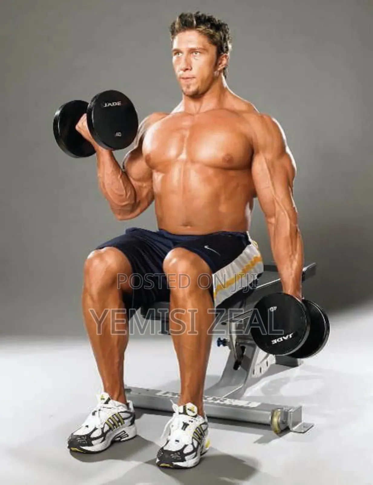 A Pair 10kg Fancy Dumbbells