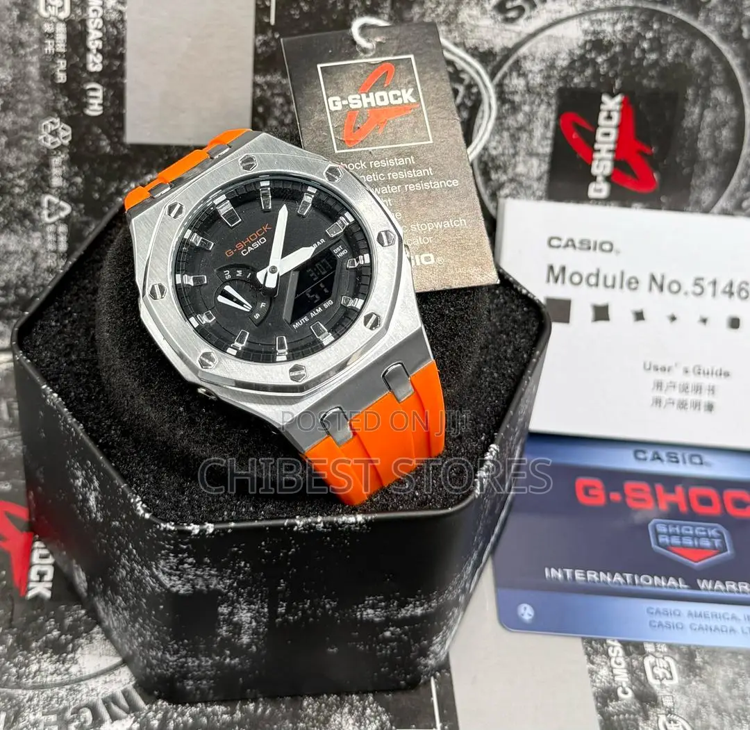 G Shock Rubber Waist Watch