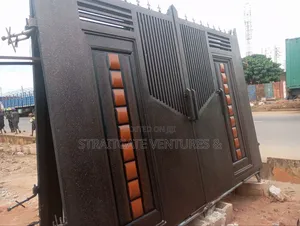 Cool Smooth Dark Stoned Gate