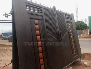 Cool Smooth Dark Stoned Gate