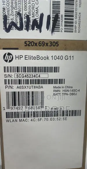 New Laptop HP EliteBook 1040 16GB Intel Core Ultra 5 SSD 512GB