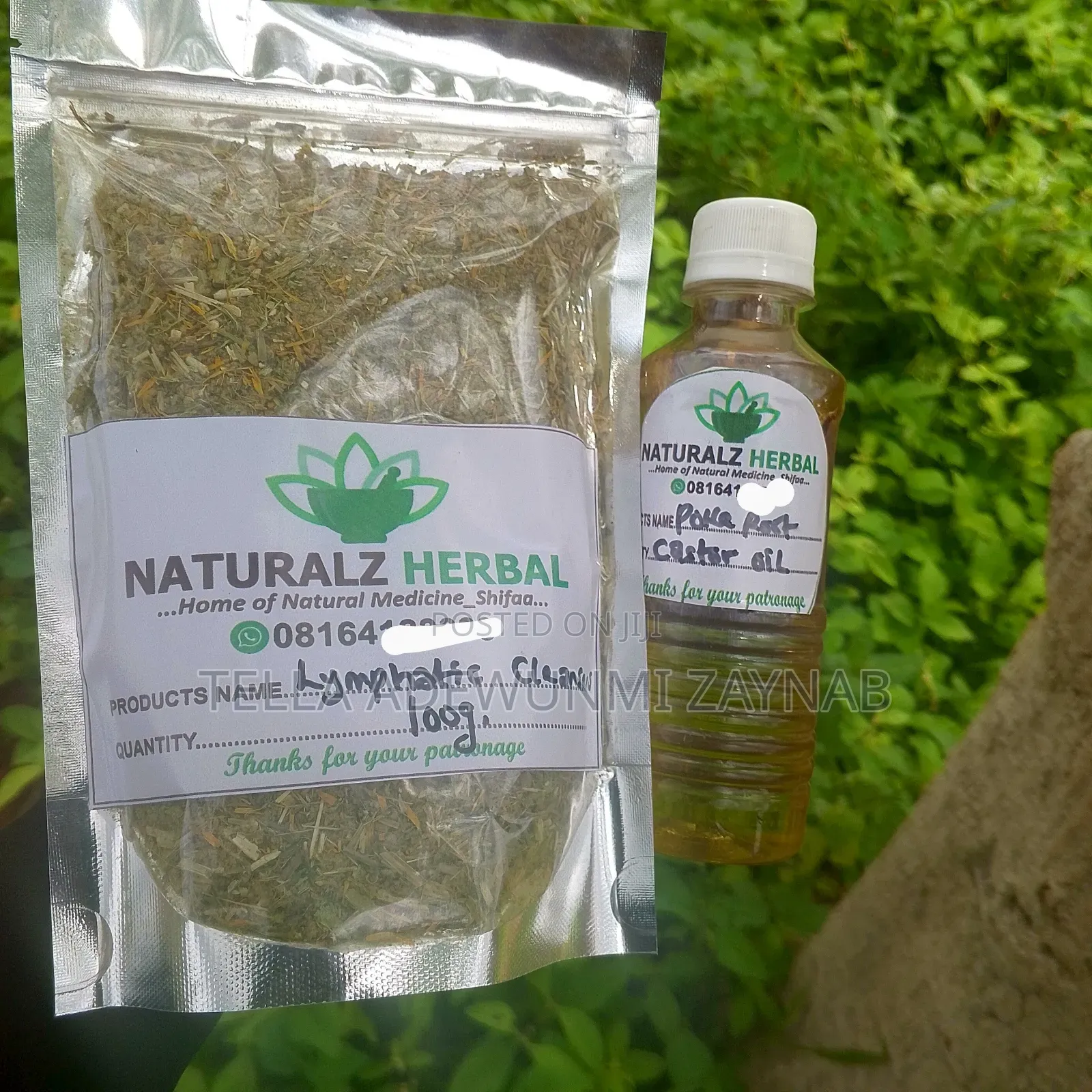 Lymphatic Cleanser and Poke Root Castor Oil