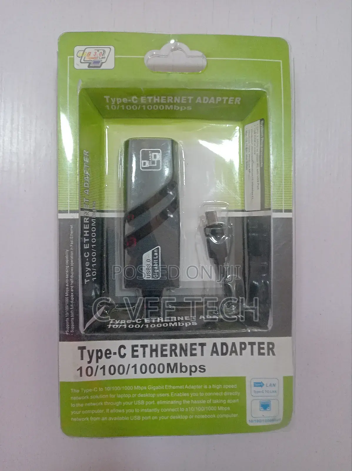 Brand New Type C Ports Ethernet Adapter