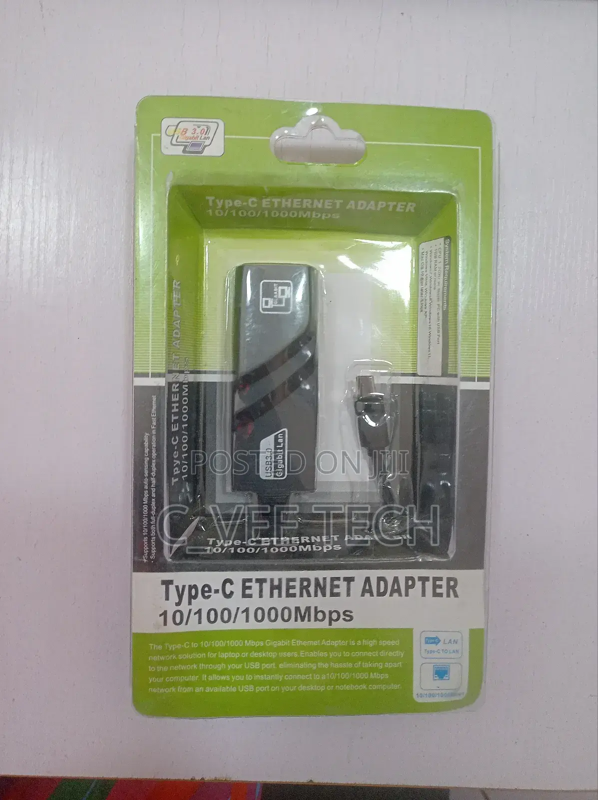 Brand New Type C Ports Ethernet Adapter