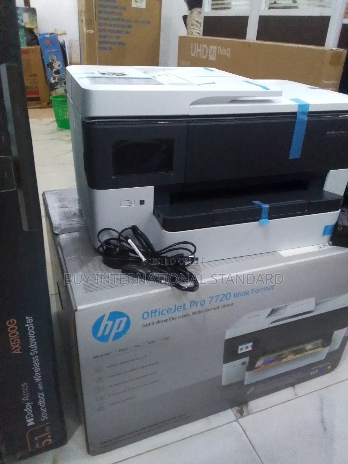 Hp 7720 Officejet Wide Format Printer – Print, Copy, Scan