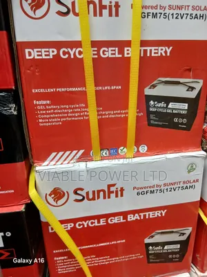 75ah Sunfit Dry Cell Battery Very Effective and Reliable