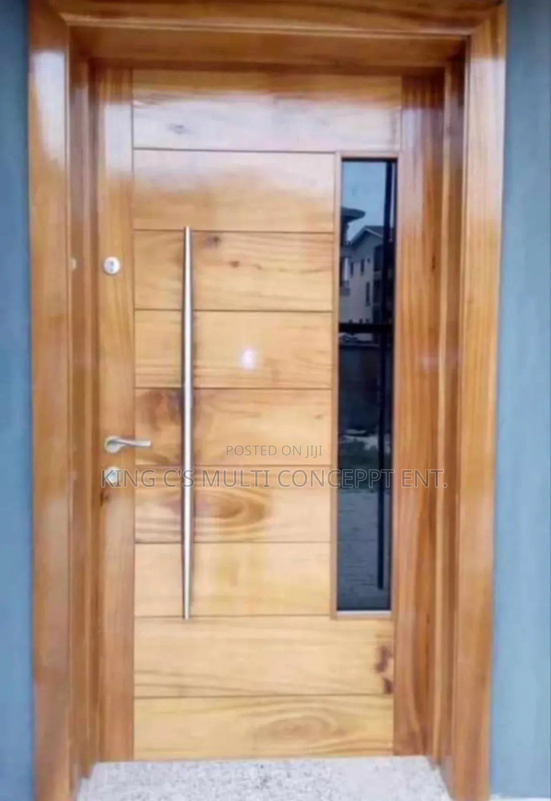 4ft High Quality Mahogany Pivot Door
