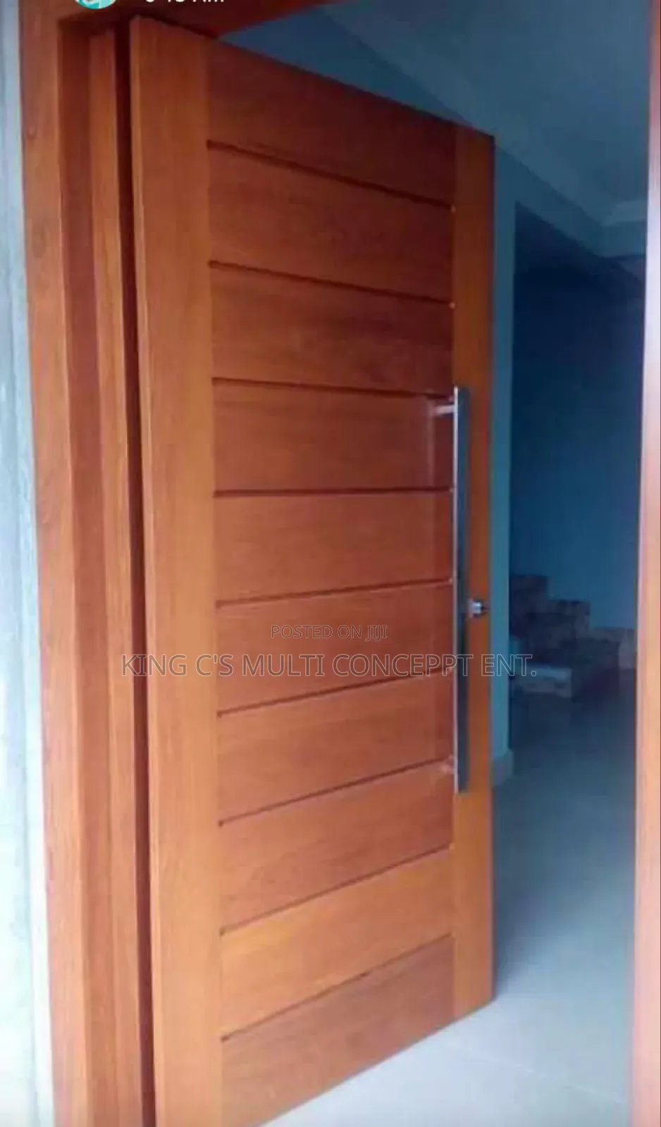 4ft High Quality Mahogany Pivot Door