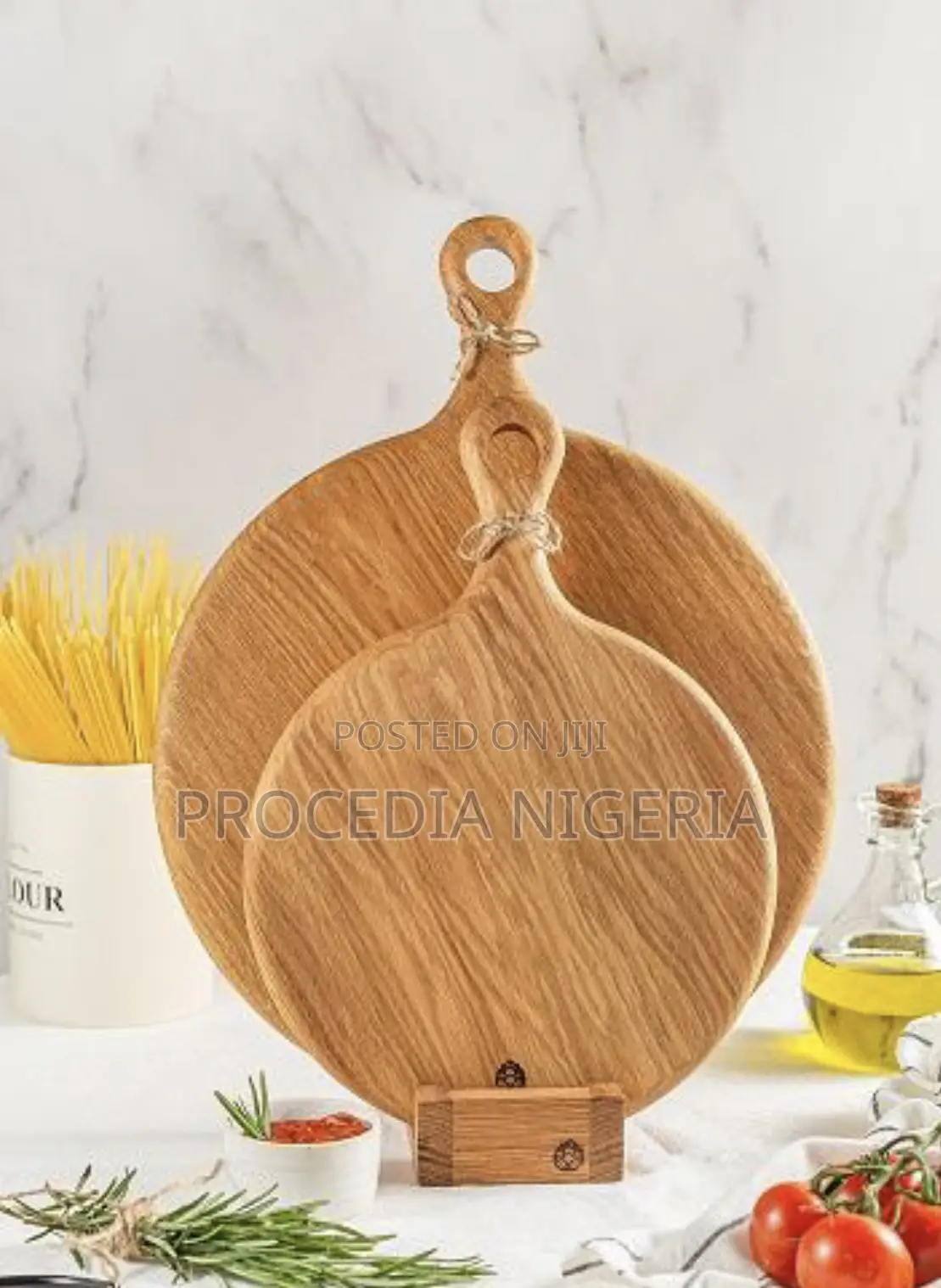 Round Wooden Serving/Chopping Board