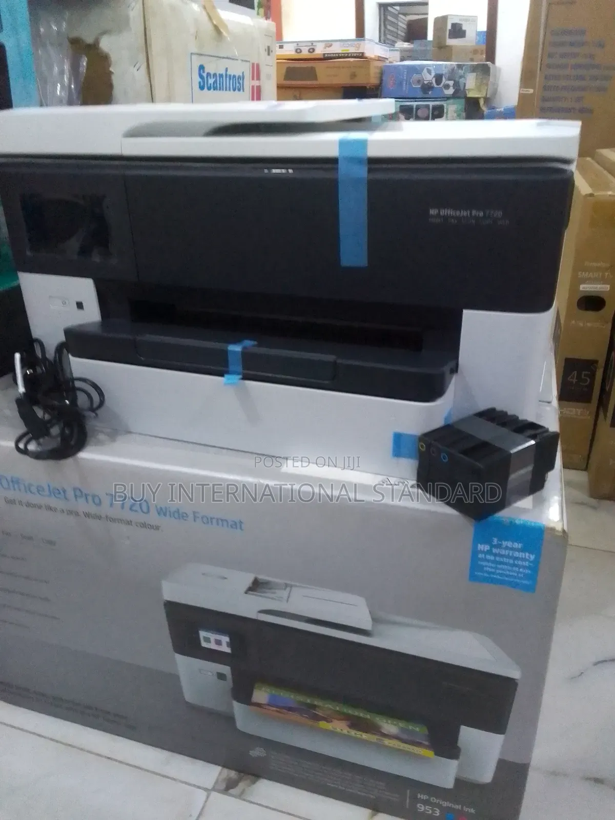 Hp Officejet 7720 Wireless A3 Printer With Auto-Duplex