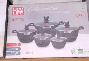 10pics Ucclife Granite Coating Pot