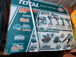 9pcs Cordless Industrial Combo Kit 20v