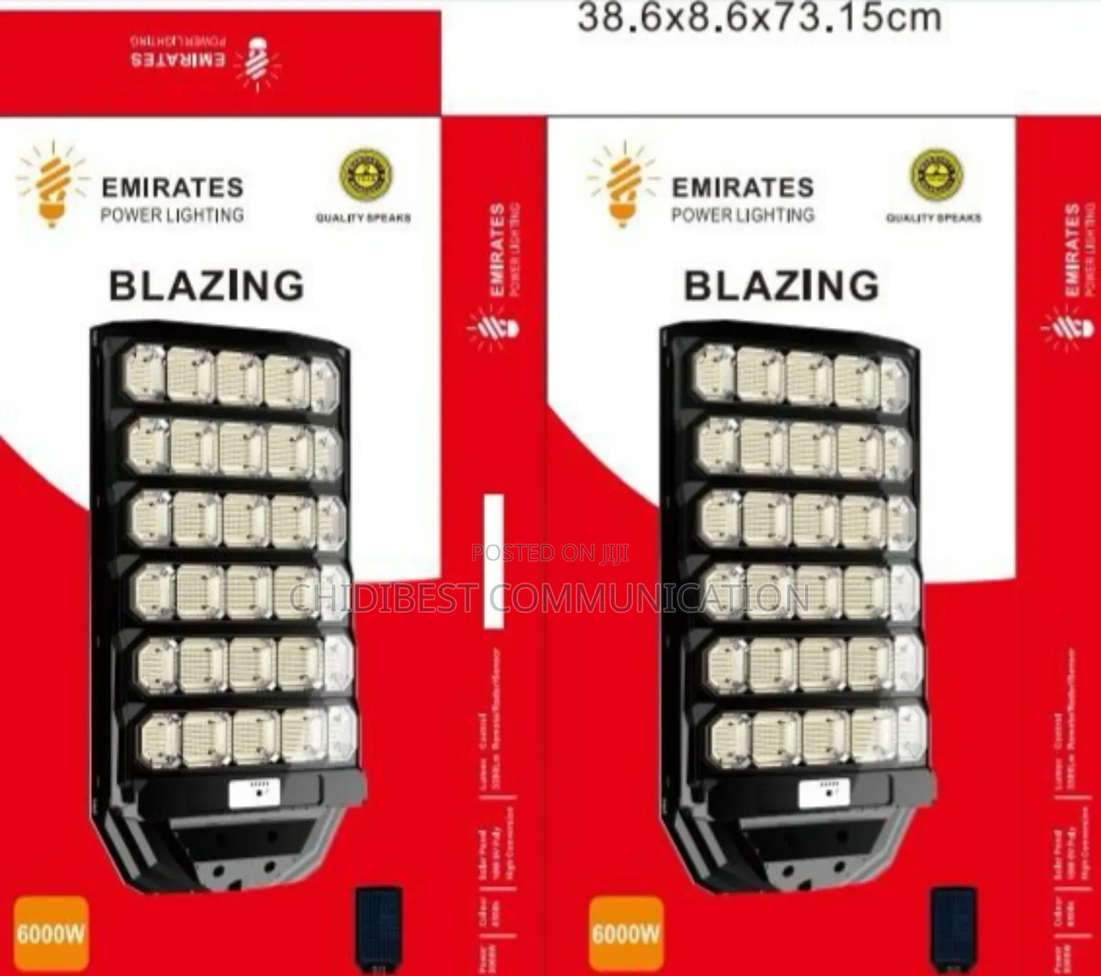 6000wts Emirates Solar Street Light Is Available