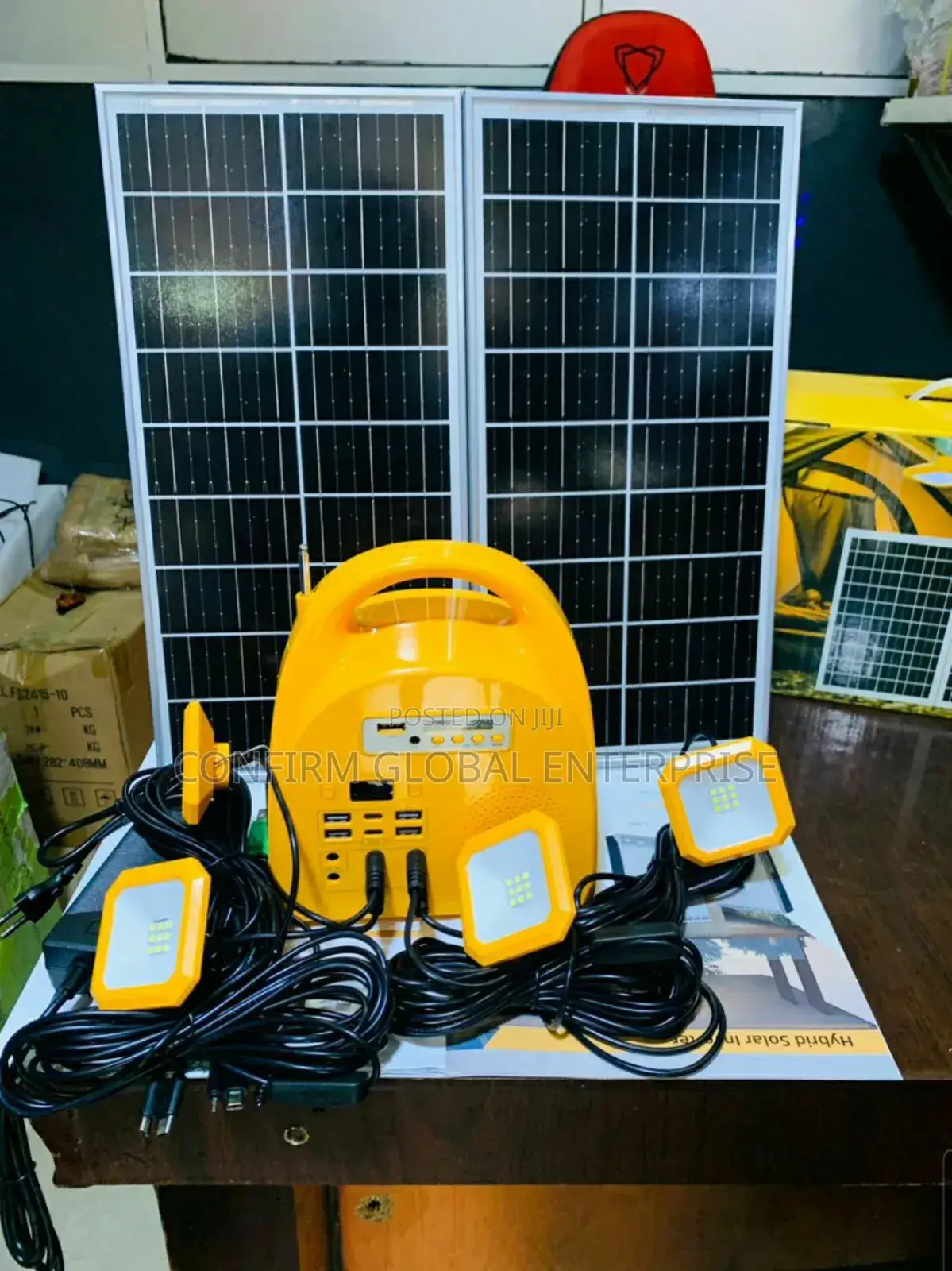 200w Solar Generator With Panel