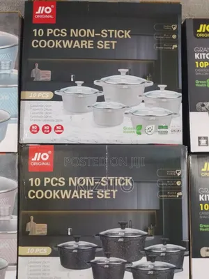 Jio 10pics Non-Stick Cookware Set