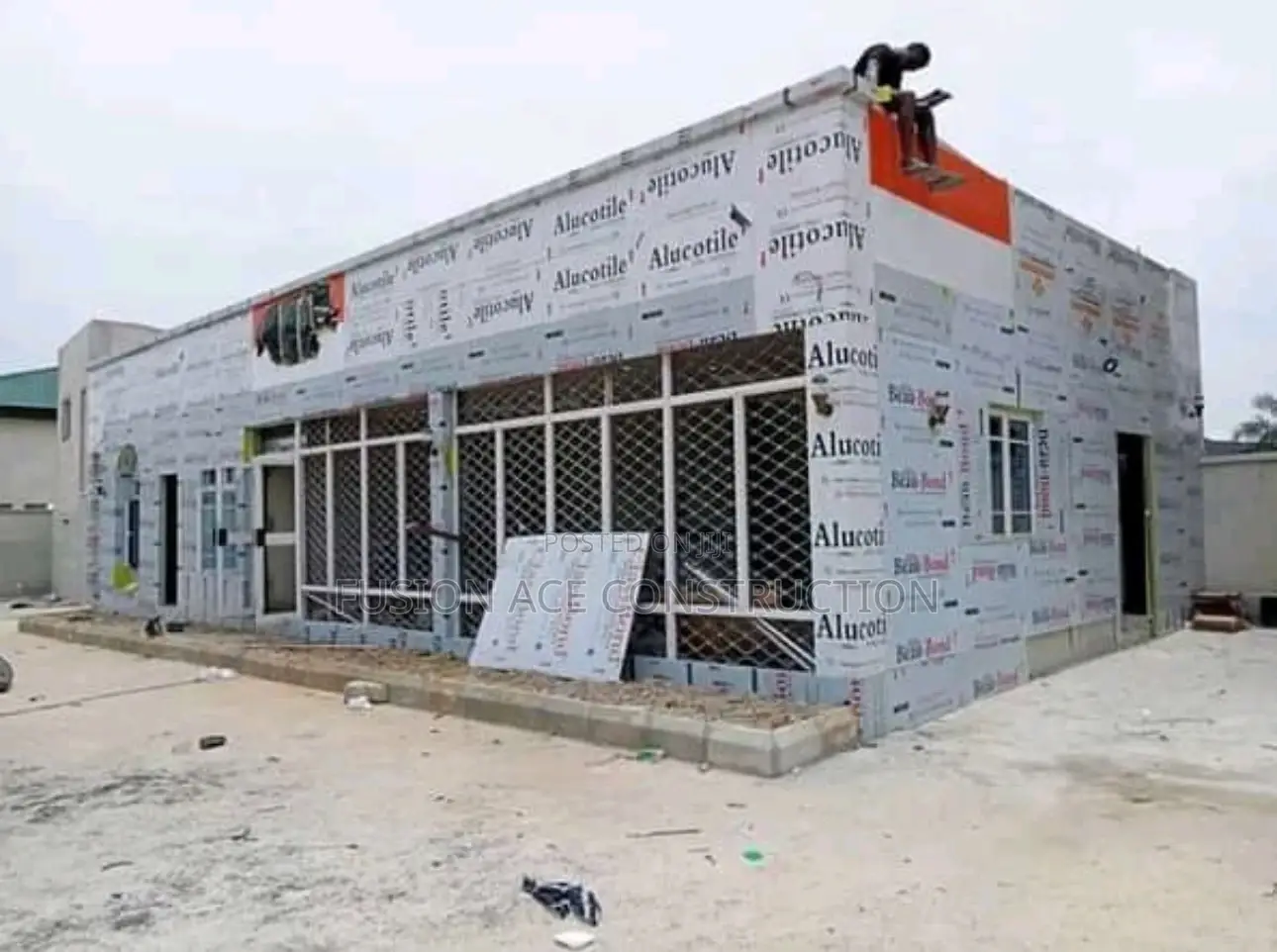 Wall Alucoboard Cladding Both in Regular ,3d and Laser Cut