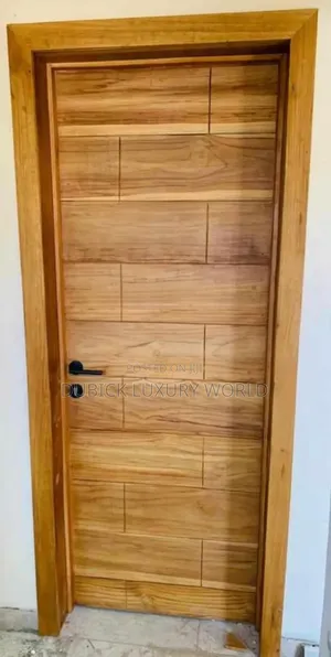 3ft, 100% Mahogany Wooden Security Entrance Door