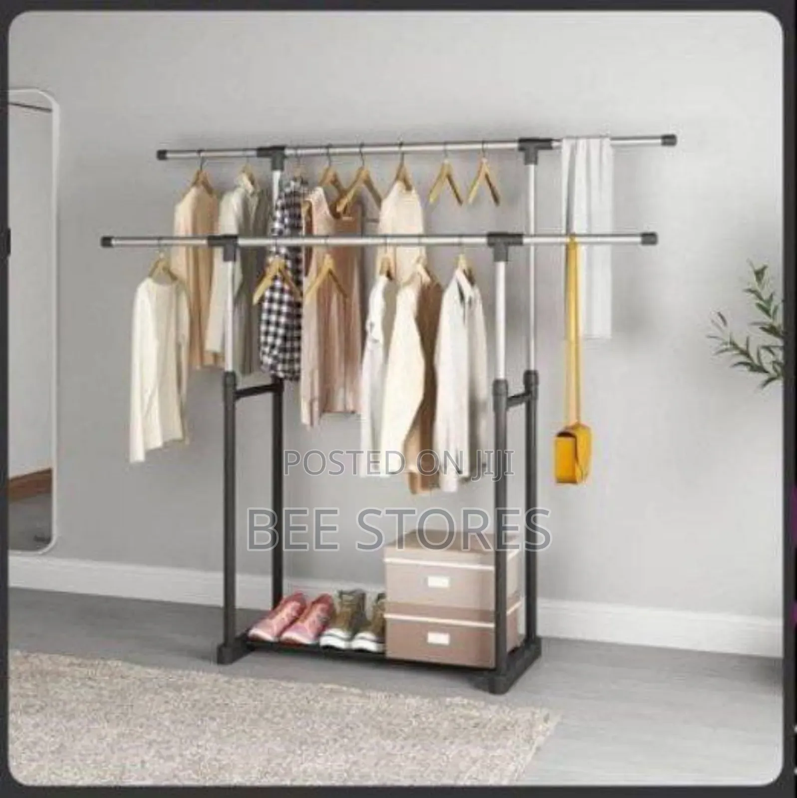 Extendable Double Pole Hanger