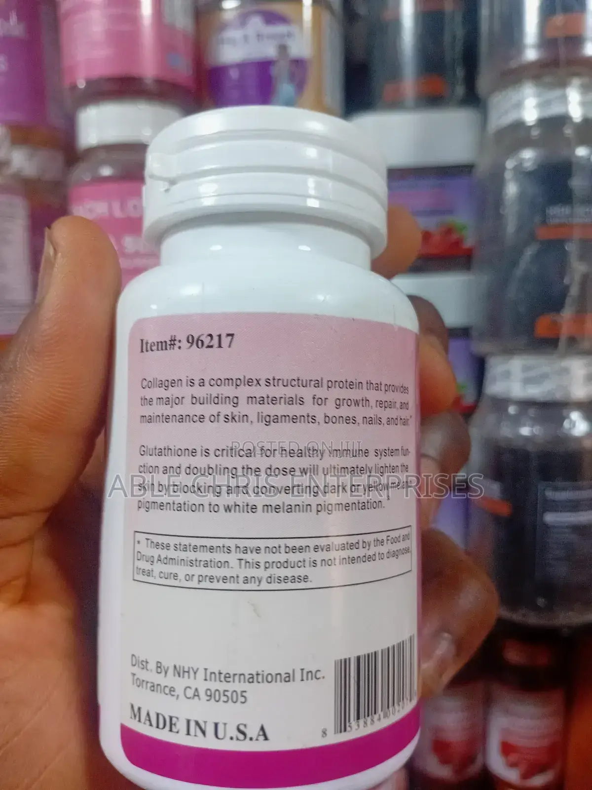 Called Collagen + Glutathione Capsules