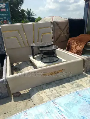 High Quality 6 by 6 Padded Bedframe