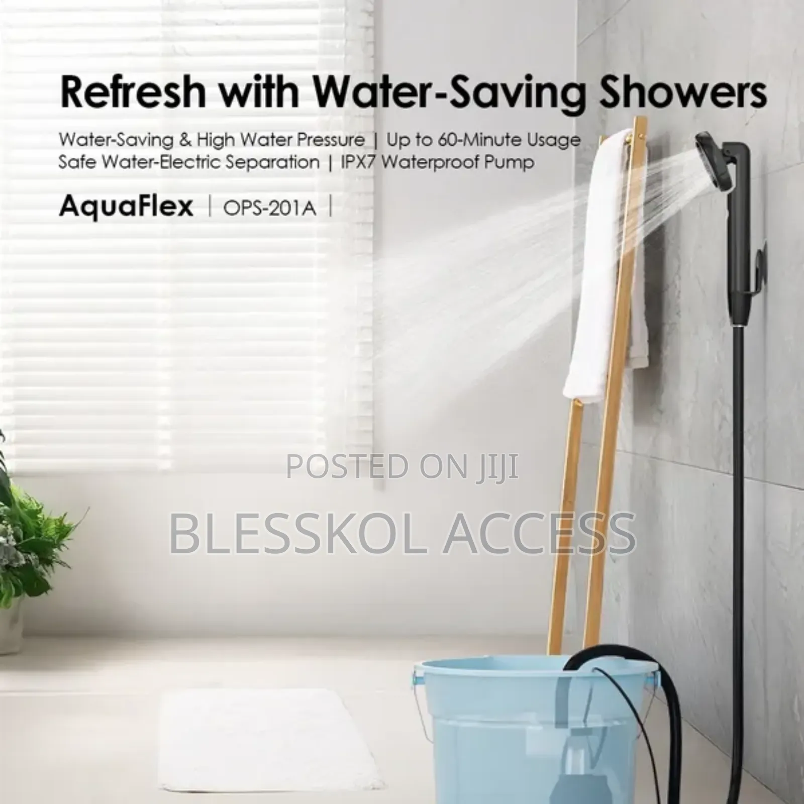 Oraimo Aquaflex Portable Shower 60min Usage