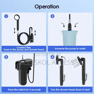 Oraimo Aquaflex Portable Shower 60min Usage