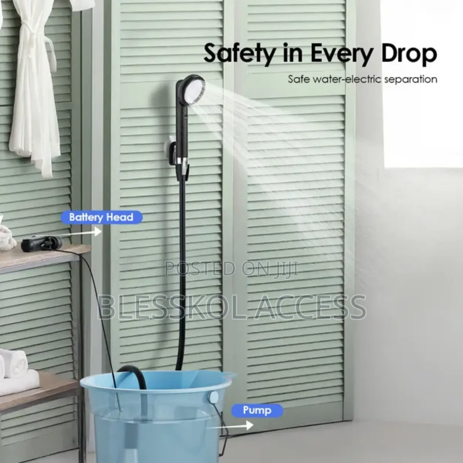 Oraimo Aquaflex Portable Shower 60min Usage