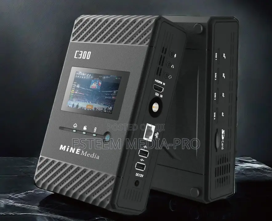 C300 Mine Media 5g Multiple Sims Networks Bonding Encoder