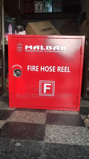 Fire Hose Reel With Cabinet Complete Set