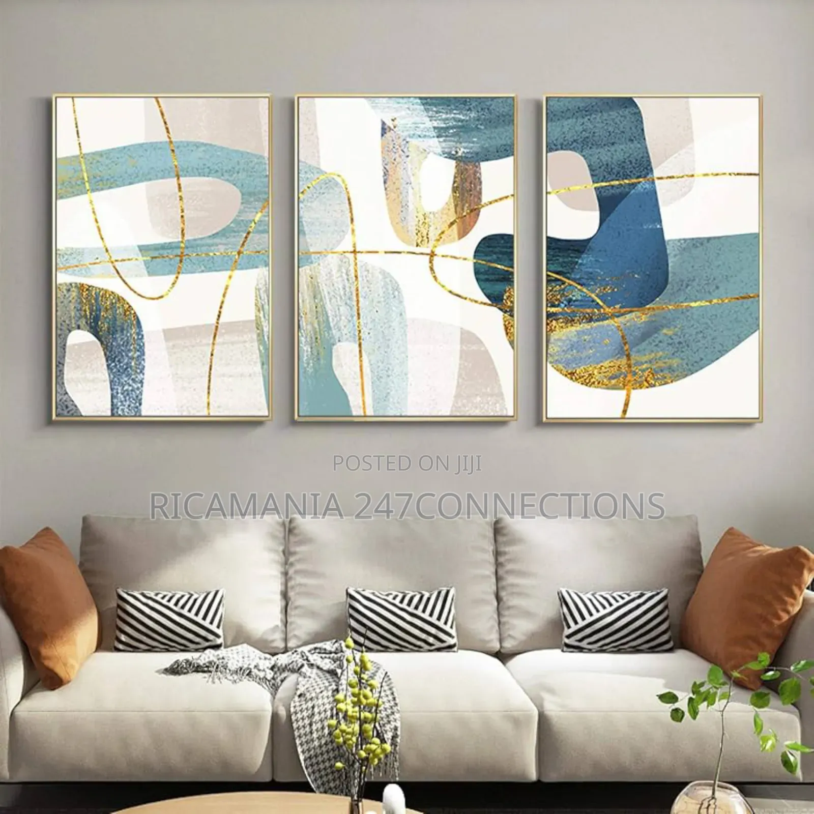 3in1 Abstract Canvas Frames