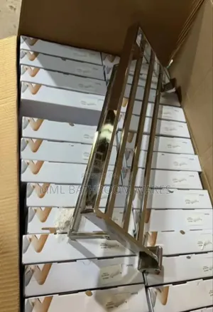Silver Chrome Multiple Towel Racks