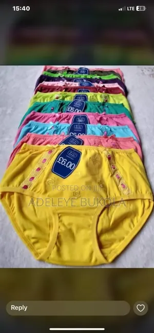Ladies Full Cotton Pants 3 Pieces