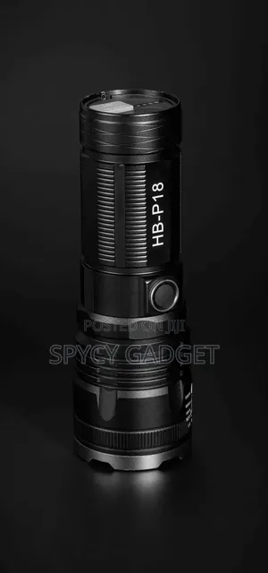 High Power Laser Flashlight Telescopic Zoom for Camping
