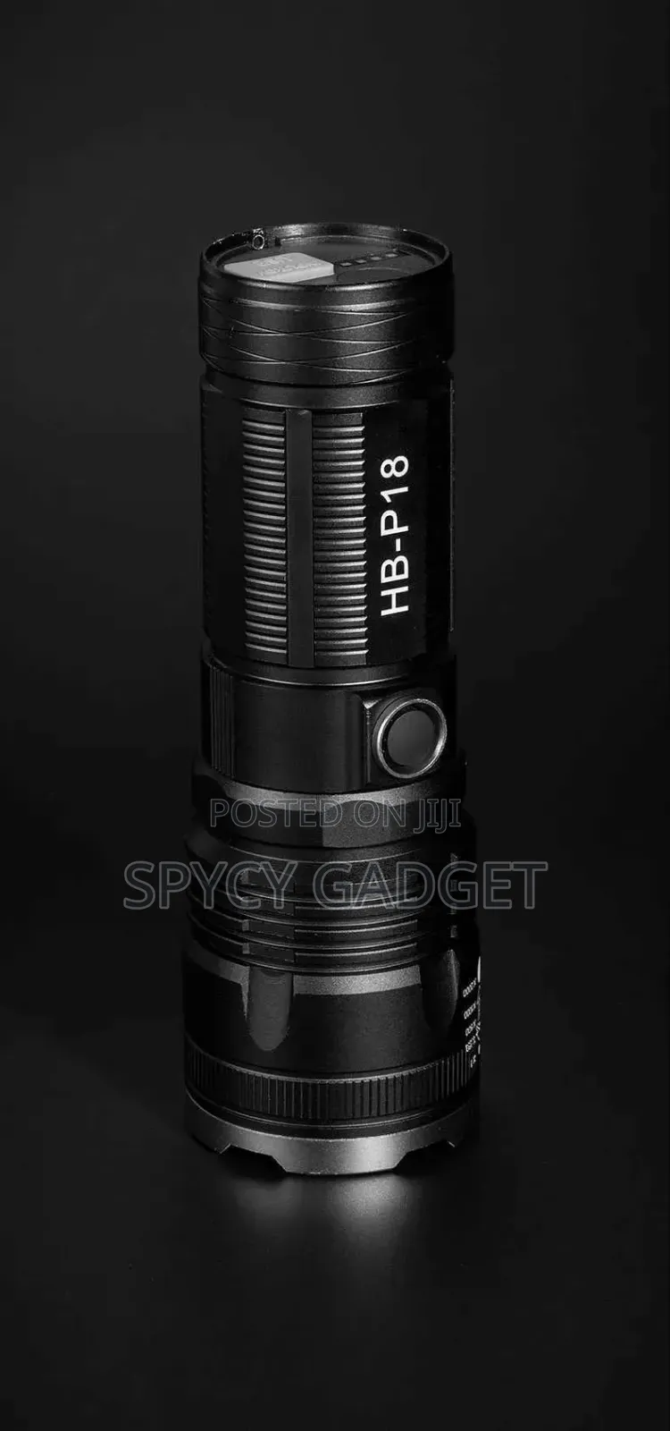 High Power Laser Flashlight Telescopic Zoom for Camping