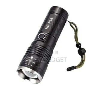 High Power Laser Flashlight Telescopic Zoom for Camping