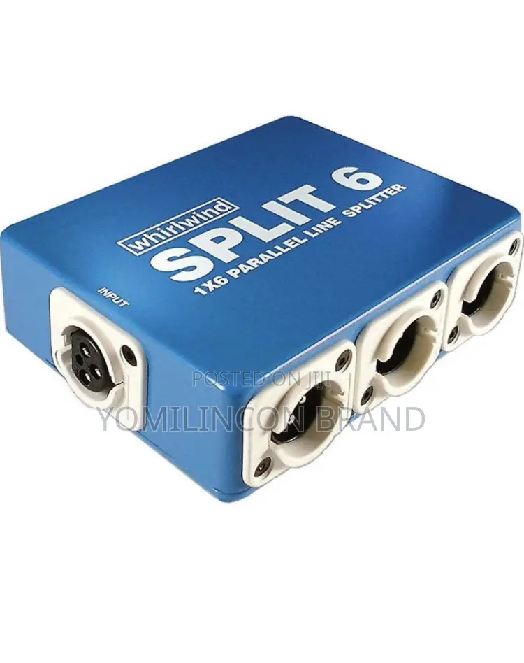 Whirlwind Split6 - 1x6 Line Splitter