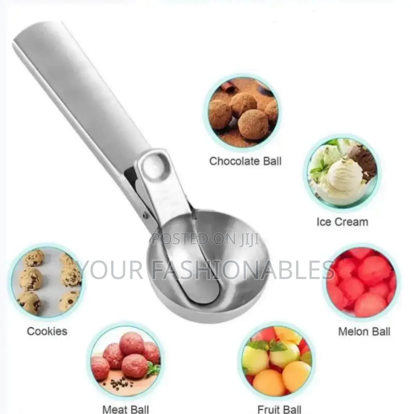Stainless Steel Ice Cream Scoop