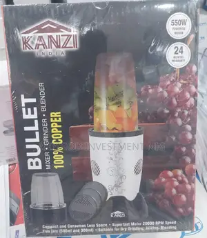Kanzi Bullet Blender 550w 100% Cooper