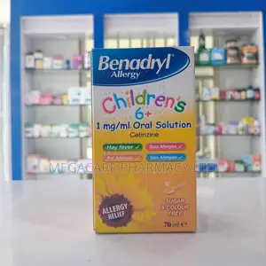 Benadryl Allergy Children’S 6 Oral Solution 70ml