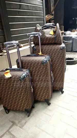 Fendi Traveling Luggage Boxes