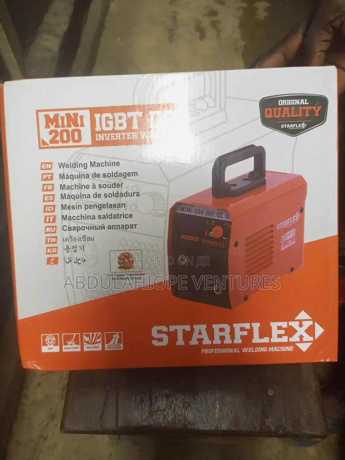 200 Amps of Mini Starflex Welding Marching